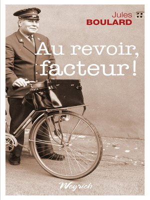 cover image of Au revoir, facteur !